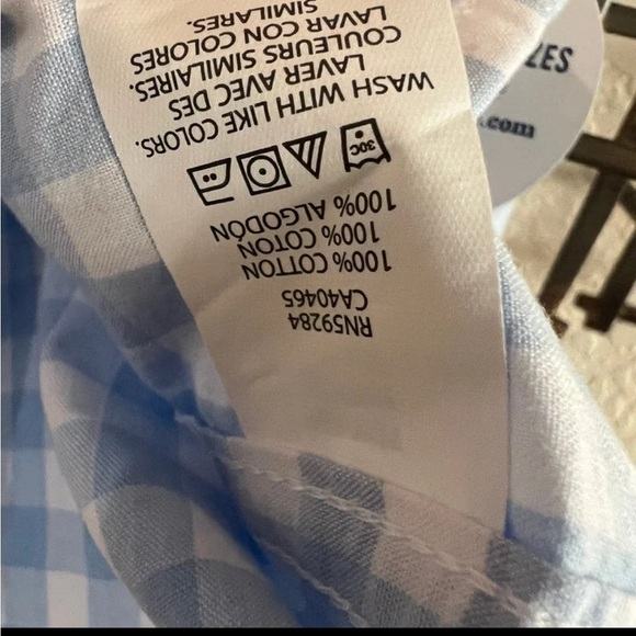 Light Blue Button-Down Shirt – Toddler Boys 4T – NWT – The Children’s Place - Picture 6 of 8